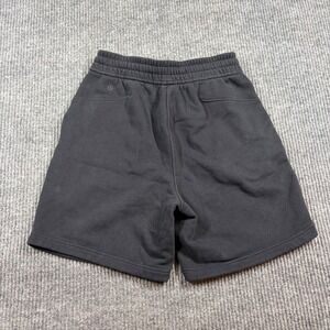 Lululemon Scuba High Rise Short 5 Black Cotton Blend Fleece LW7BXKS Size 6